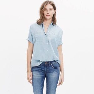 Madewell Chambray Courier Shirt